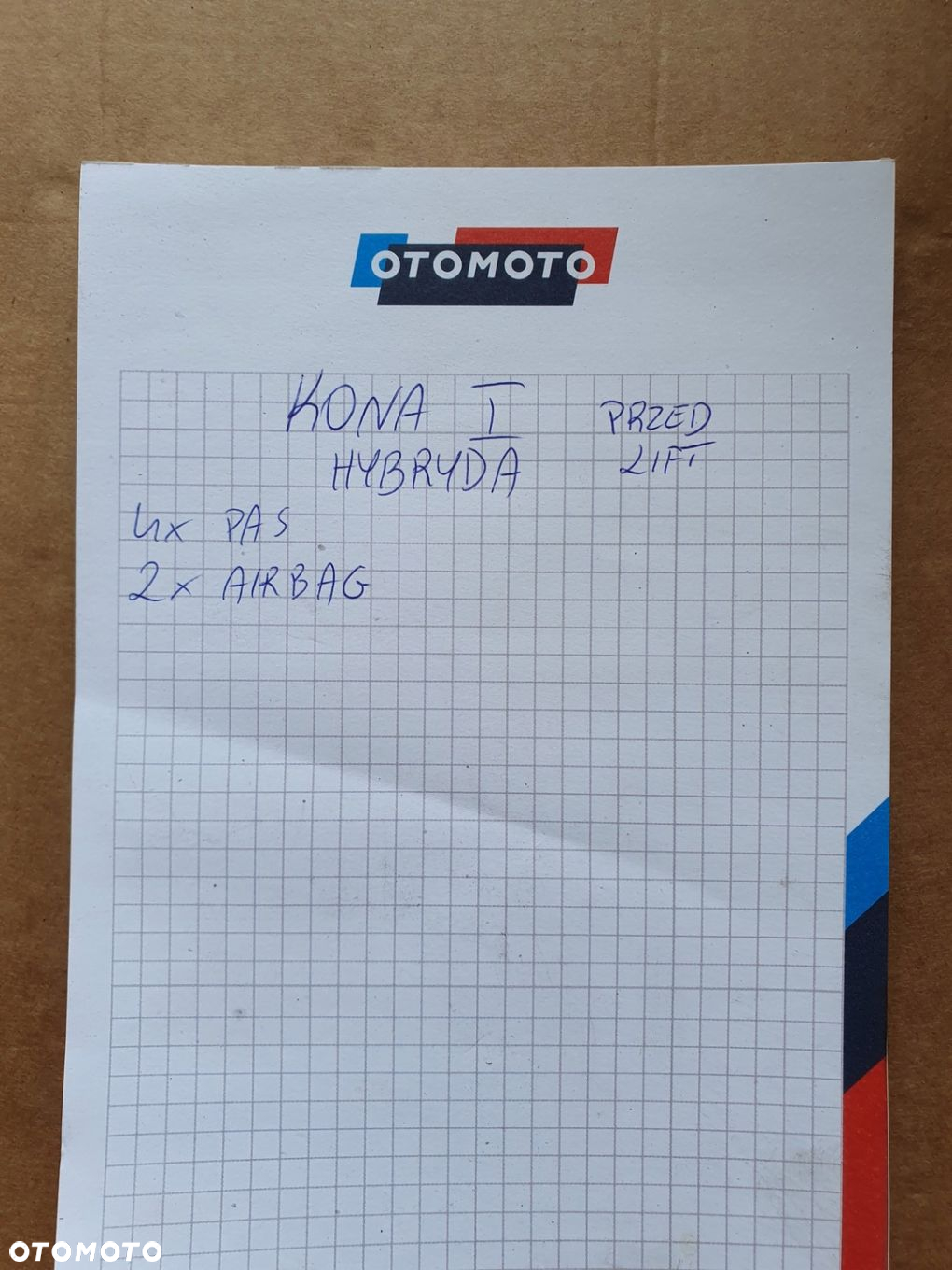 HYUNDAI KONA I 2017- KONSOLA DESKA ROZDZIELCZA 2X AIRBAG 4X PASY PRZED LIFT - 9