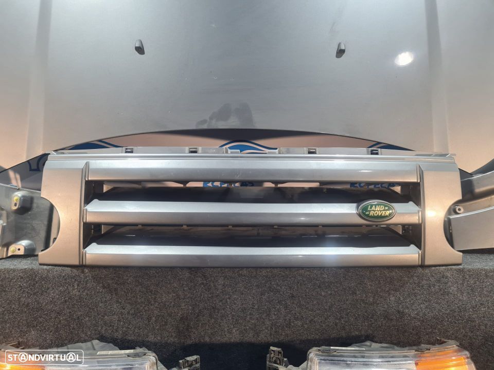 FRENTE COMPLETA LAND ROVER DISCOVERY III 3 MK3 CAPOT PARACHOQUES GUARDALAMAS OTICAS GRELHA AROS - 6