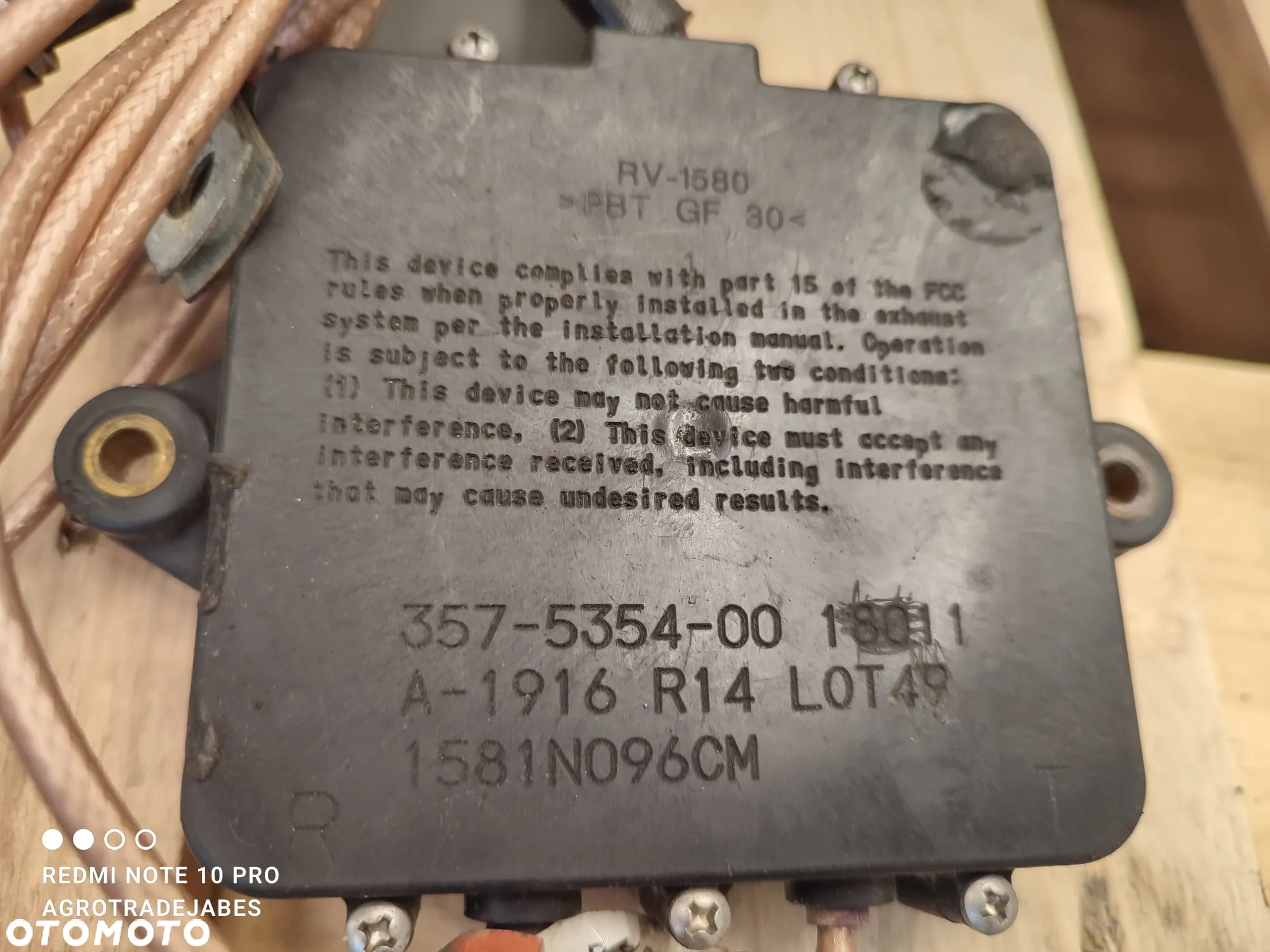 DPF  364 7134 AR EXH   Cat TH 337 C - 12