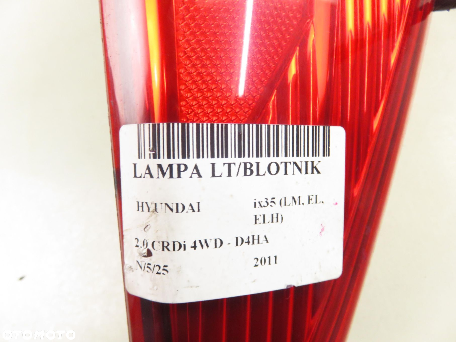 LAMPA LEWA TYLNA HYUNDAI ix35 924012Y0 - 13