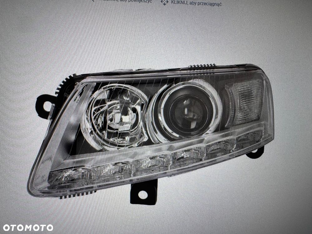 Audi A6 C6 reflektor przód błotnik przód lift - 1