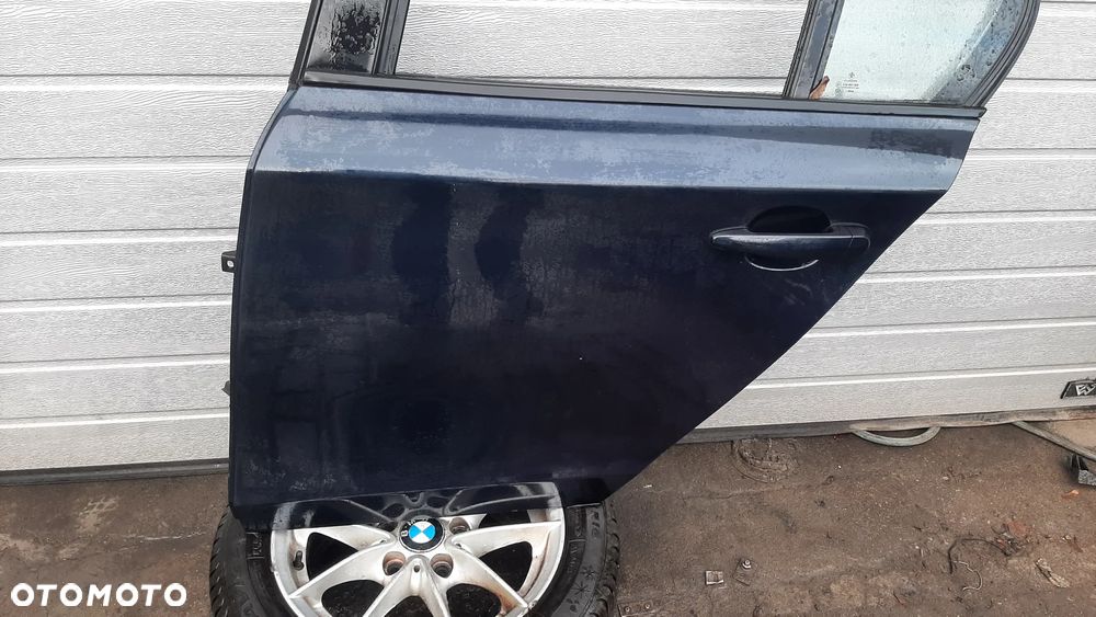 BMW 1 E87 DRZWI TYŁ  LEWE MONACOBLAU METALLIC - 2