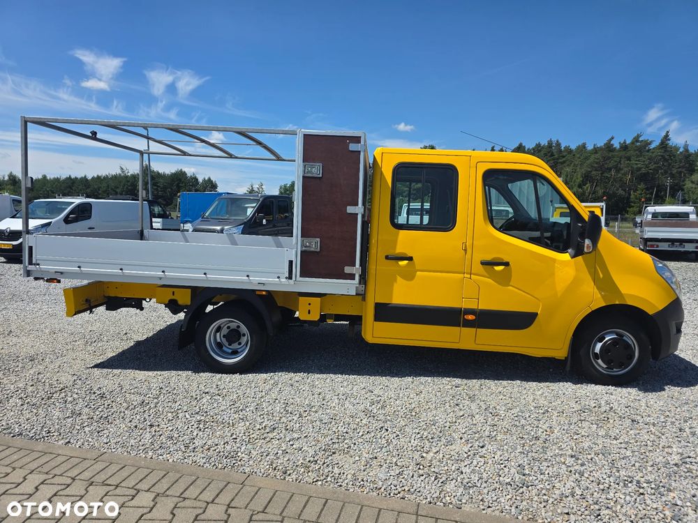 Renault MASTER 2,3 DCI 145 KONNA DOKA BRYGADÓWKA 7 OSOBOWA 3,2M SKRZYNIA KLIMA WEBASTO 121T/KM PRZEBIEGU GWARANCJA BLIŻNIAKI DO 3,5T - 6