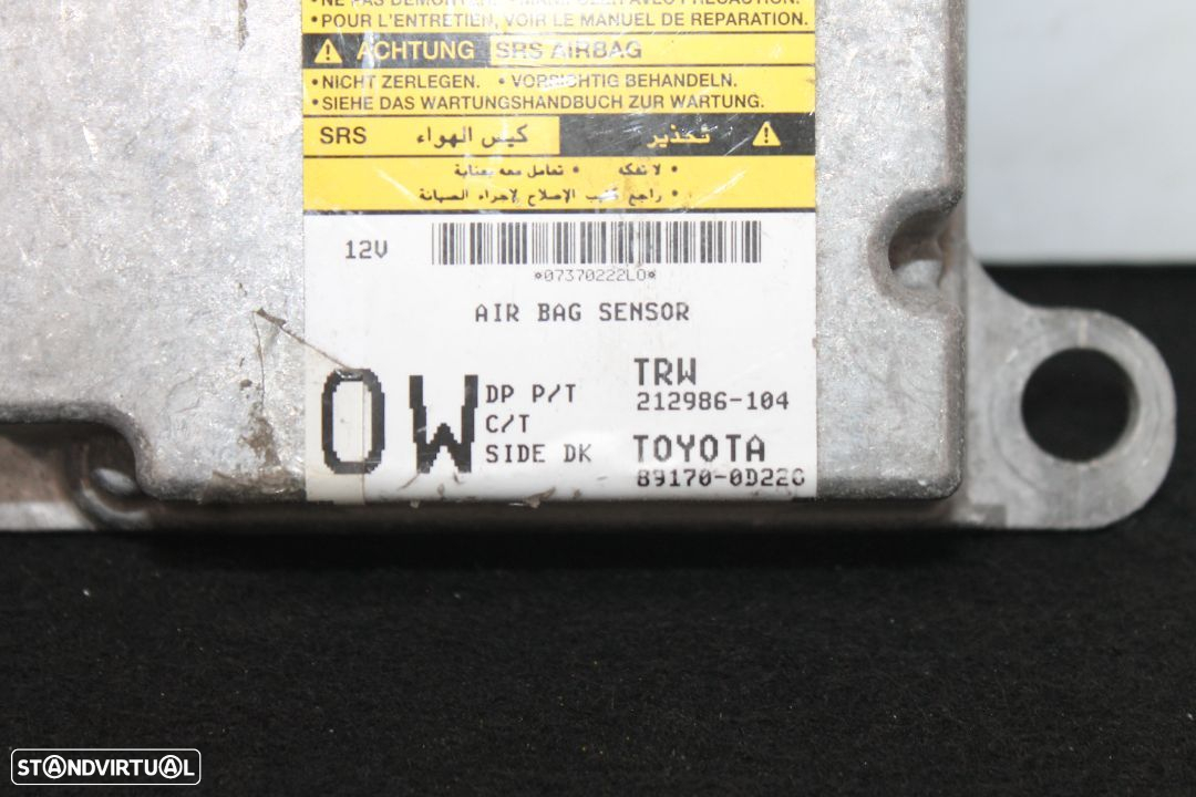 Centralina de Airbag Toyota Yaris - 2