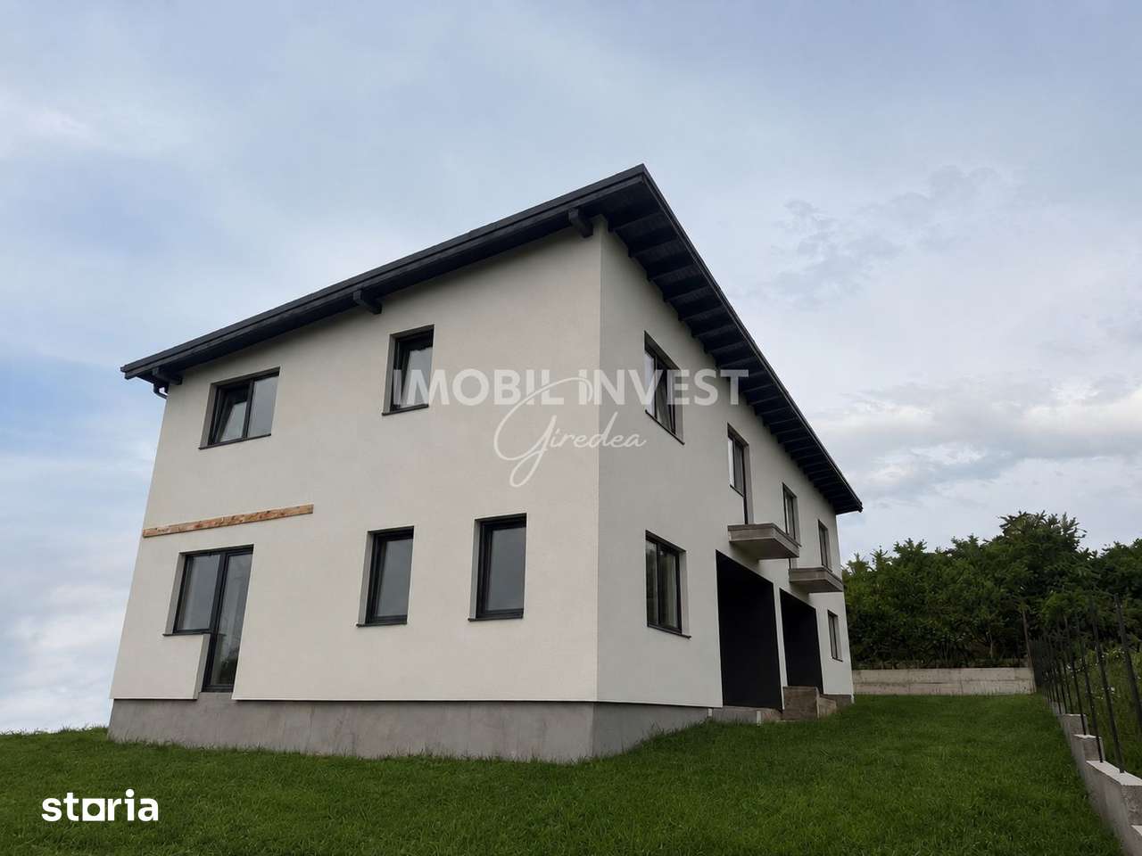 Duplex cu 4 camere semifinisat sau la cheie, 125 mp utili, zona Schit