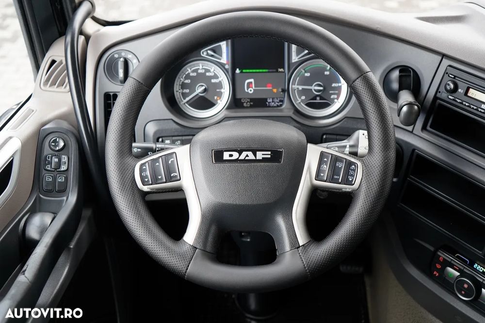 DAF XF 480 / BDF / 6X2 / SSC / I-PARK COOL / PUNTE RETRACTABILE / CONTRACT DE REPARAȚIE POST-SERVICE - 26