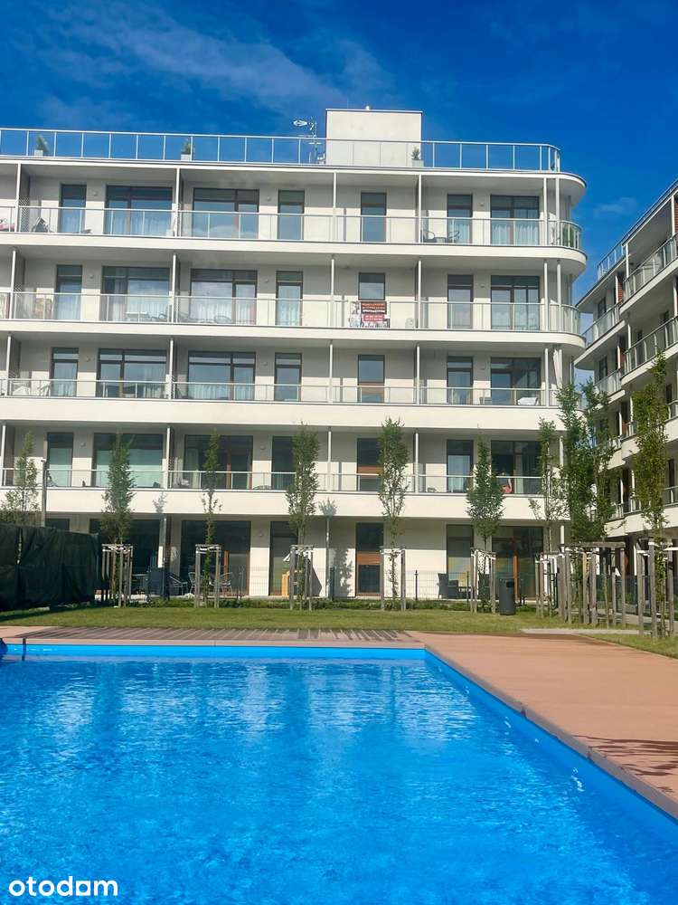 Apartament z widokiem bocznym na morze Sianożęty