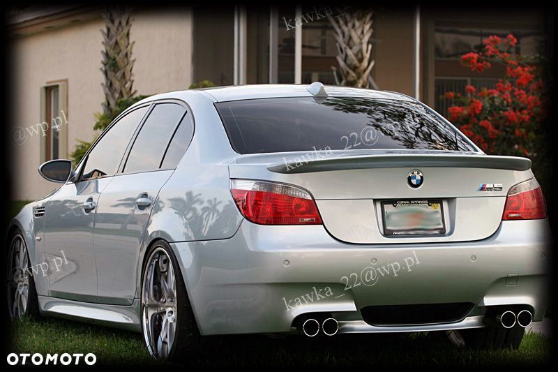 BMW 5 E60 SPOILER LOTKA SPOJLER PODKŁAD!!! - 15