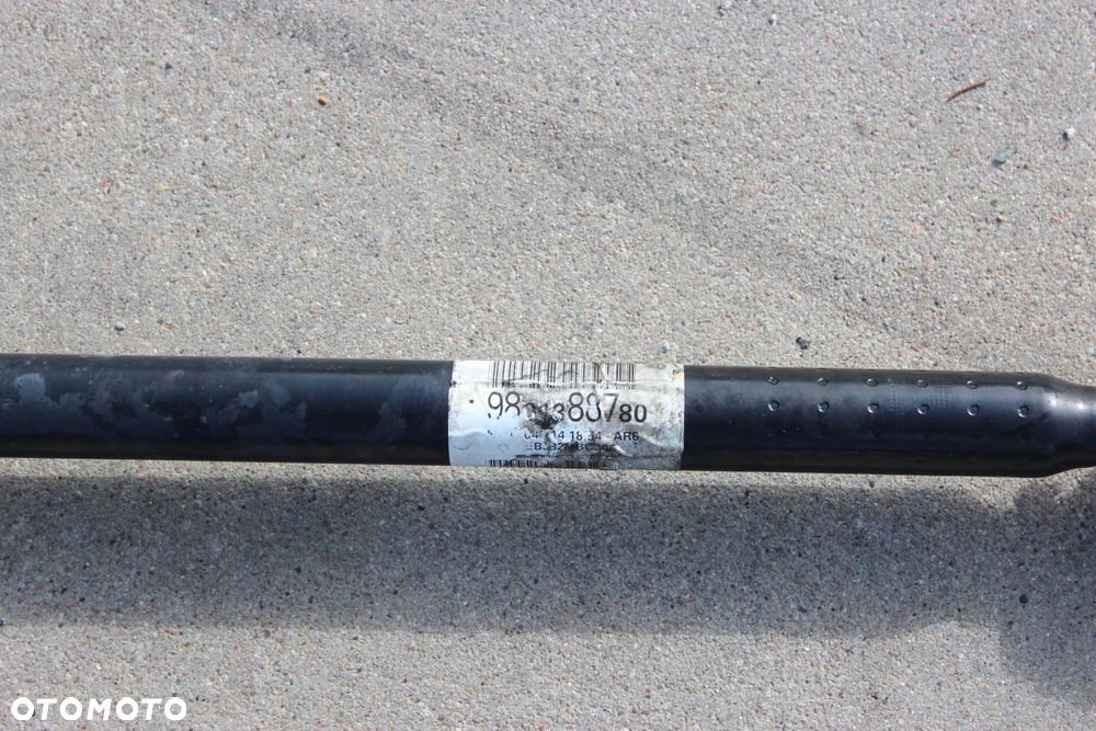 Półoś Prawa 1.4 hdi Citroen C3 II Lift 2014r 9801388780 - 3
