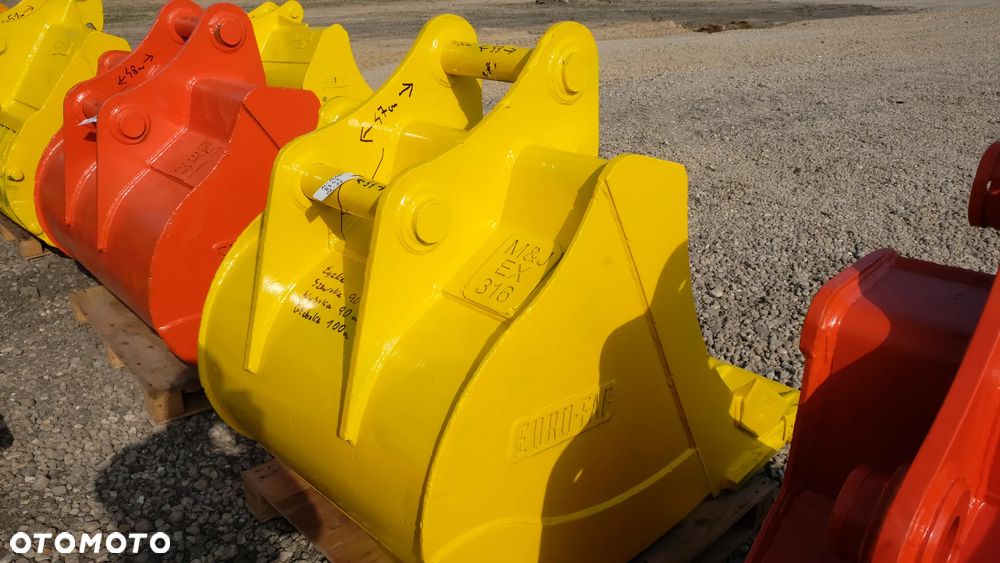 łyżka do koparki około 20 t wąska 08m3 sworznie 80mm - 4