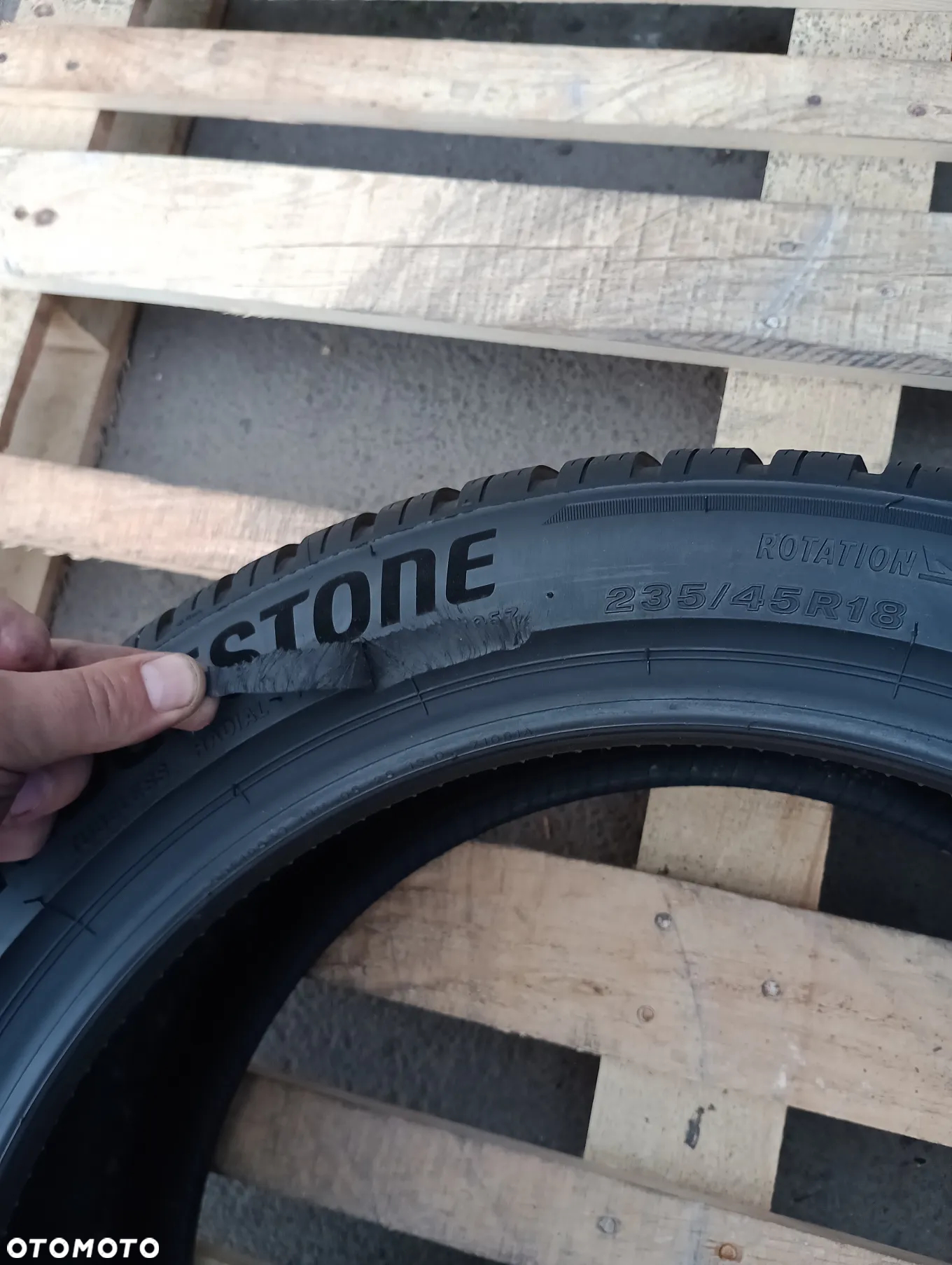 OPONA ZIMOWA 1x 235/45 R18 98V BRIDGESTONE BLIZZAK LM005 2123DOT - 7