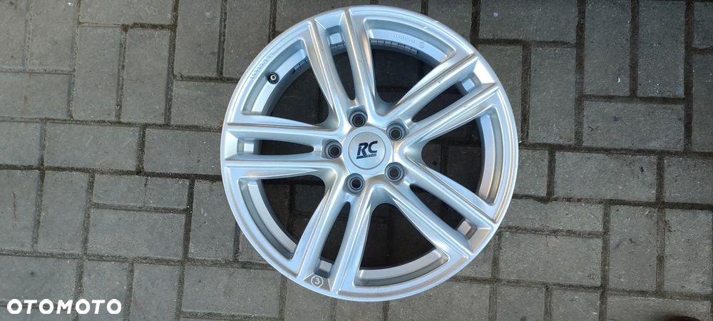 FELGI ALUMINIOWE 5x112 fi 57.1 RC DESINGN 6.5Jx17 CALI ET 39 VW SEAT AUDI SKODA 4 SZTUKI KOMPLET - 4