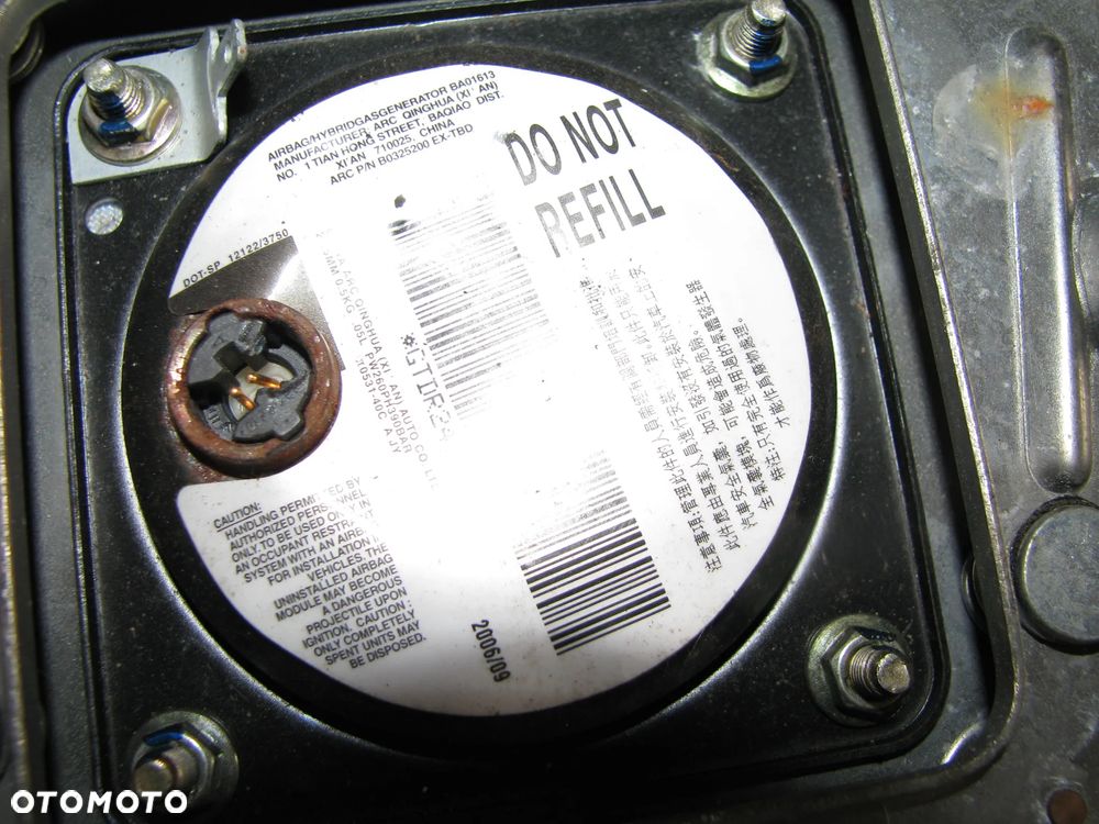 BRILLIANCE BS6 PODUSZKA KIEROWCY KIEROWNICY AIRBAG 3084104 - 4