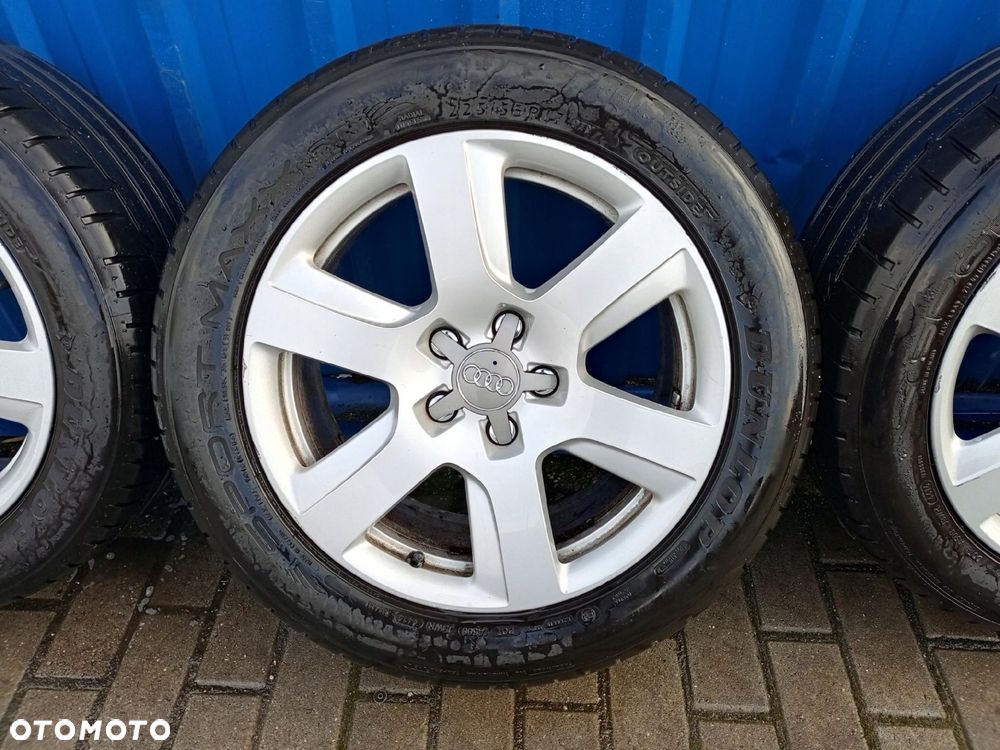 AUDI A6 C7 KOLA FELGI ALUFELGI OPONY LATO 225/55R17 - 4
