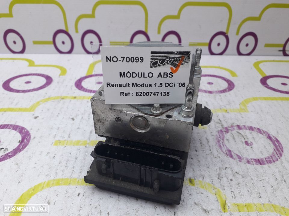 Módulo ABS Renault Modus 1.5 DCi 86Cv de 2006 - Ref: 8200747138 - NO70099 - 1