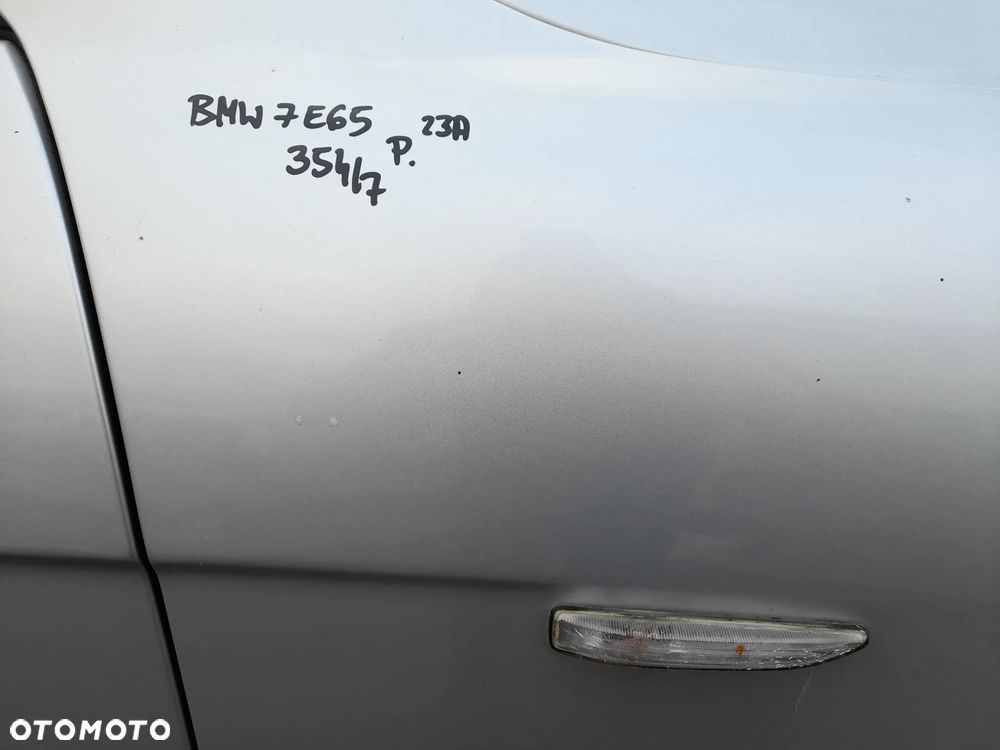 BMW 7 E65 BŁOTNIK PRAWY PRZÓD PRZEDNI 354/7 - 5