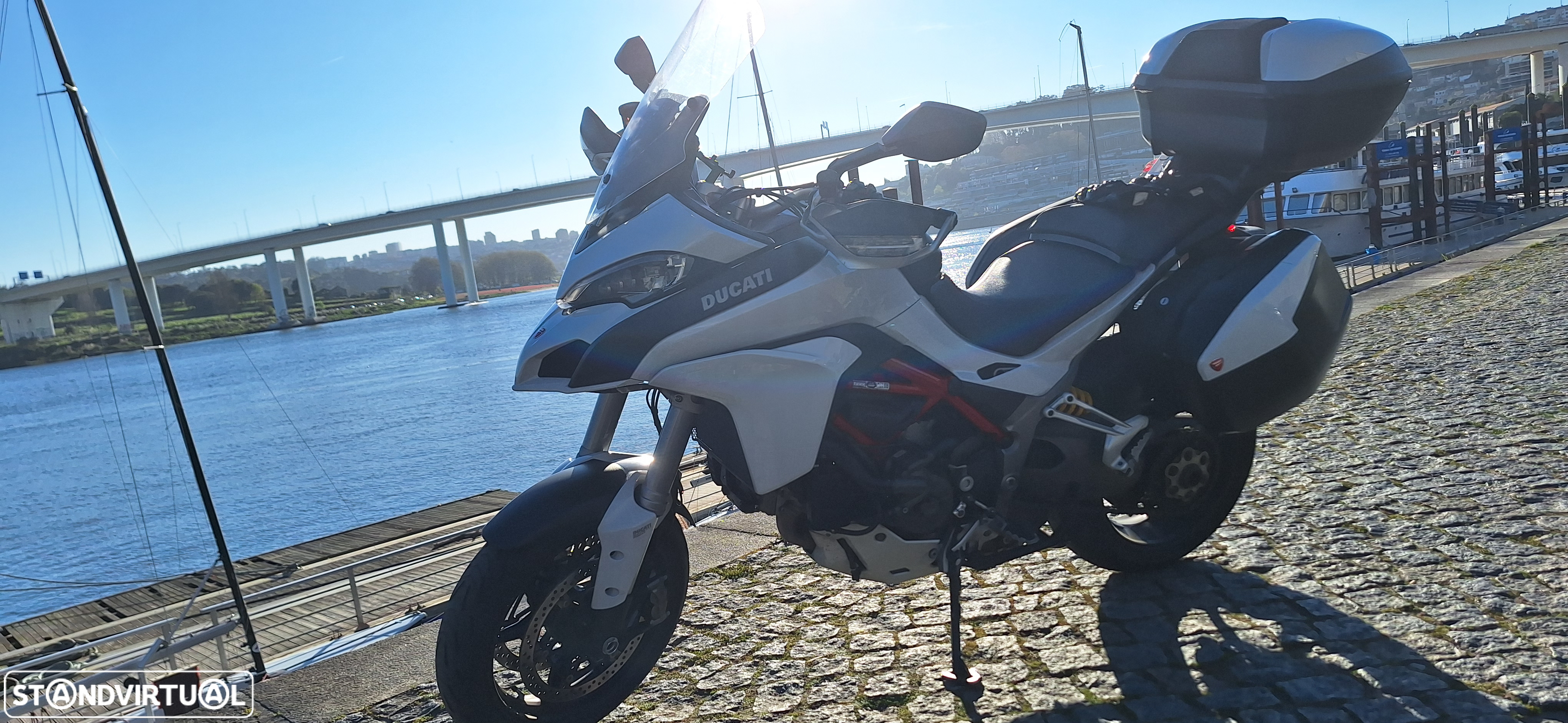 Ducati Multistrada 1200 S - 2015 (ecrã cor) kit touring - 4
