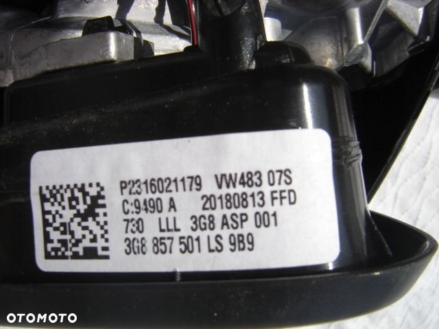VW ARTEON LUSTERKO ZEW KAMERA NOWE 3G8857501 LS - 3
