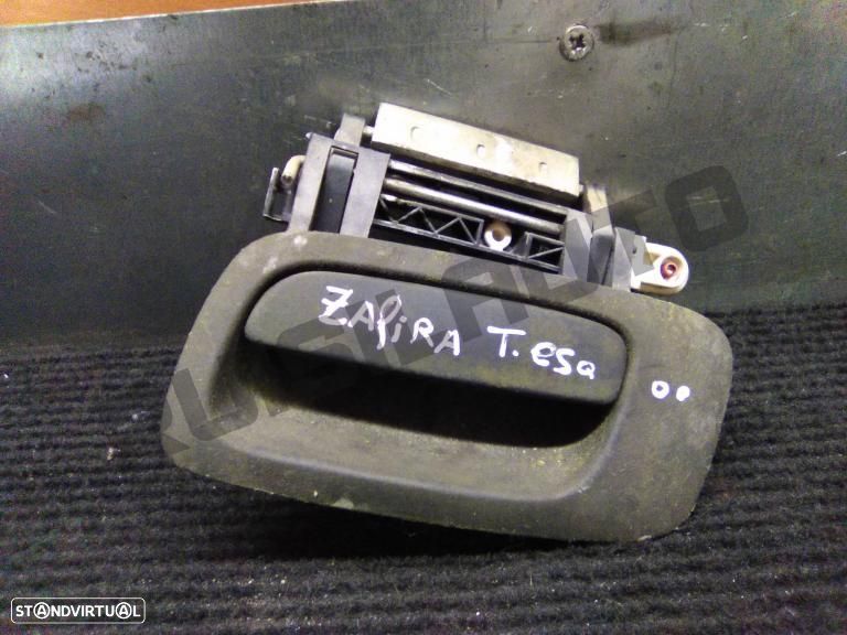 Puxador Exterior Trás Esquerdo  Opel Zafira A [1999_2005] 2.0 D - 1