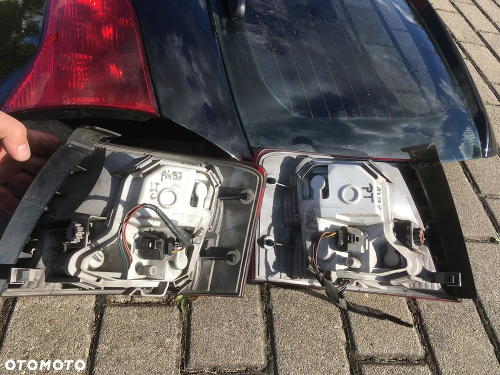 AUDI A4 B7 KOMBI KLAPA TYŁ KOMPLETNA LAMPA TYŁ LEWA PRAWA LY9B - 4