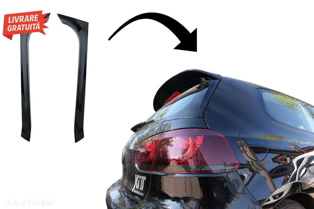 Eleron Luneta VW Golf 6 GTI R MK6 (2008-2012) Negru Lucios- livrare gratuita - 1