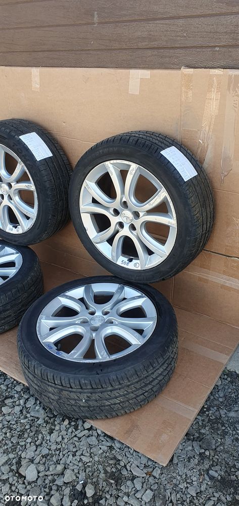 Alufelgi felgi aluminiowe z oponami alusy 5x108 r18 Peugeot 508 9671401877 - 6