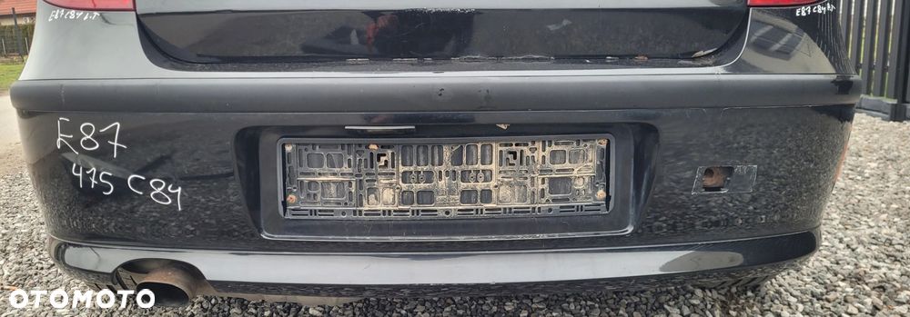 ZDERZAK TYŁ TYLNY BMW E81 E87 475 BLACKSAPPHIRE C84 - 1
