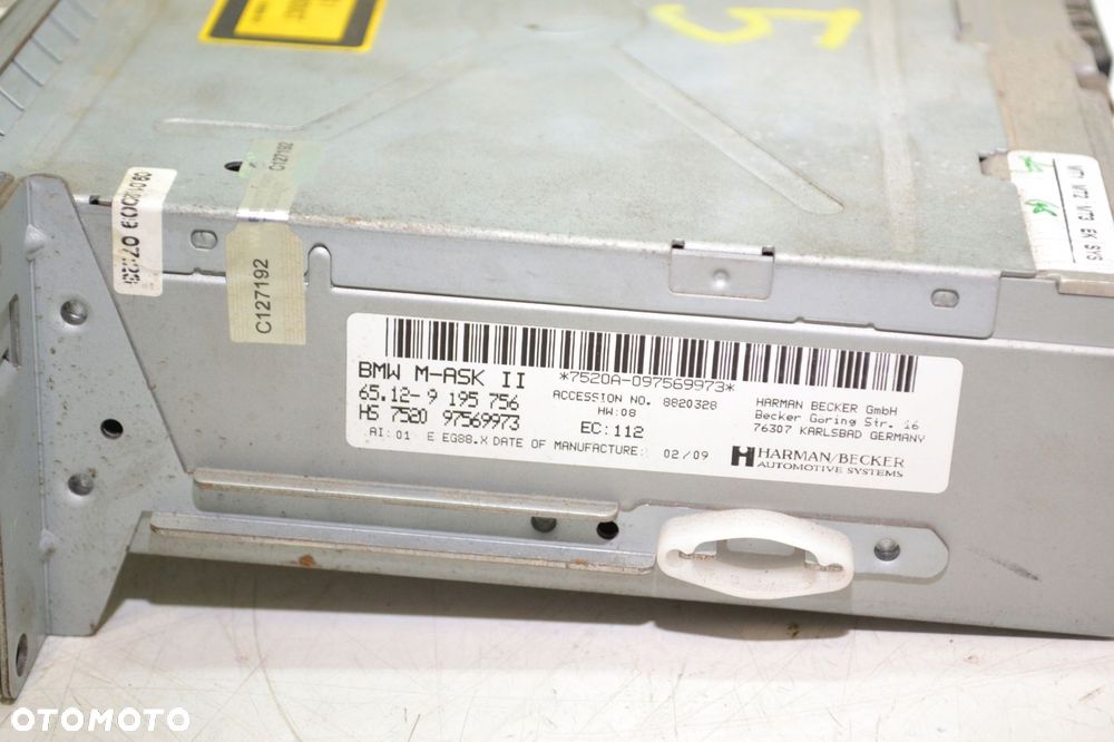 BMW E60 LCI Radio Czytnik CD Nawigacja 9195756 - 5