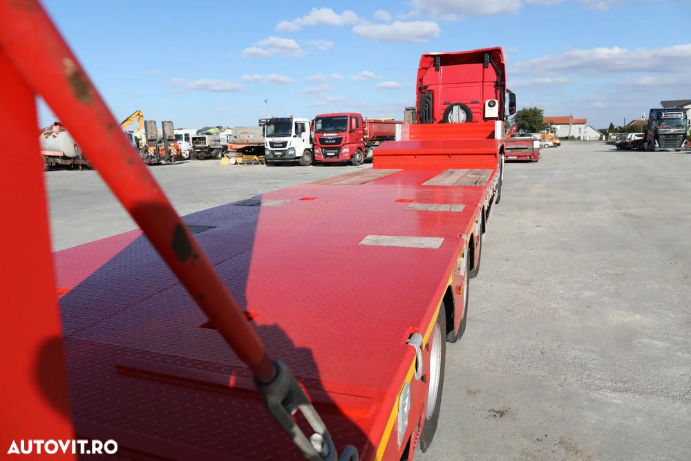 MAN TGX 18.500 4x2 LLS + Trailer Vega 3 axe lowbed - 15