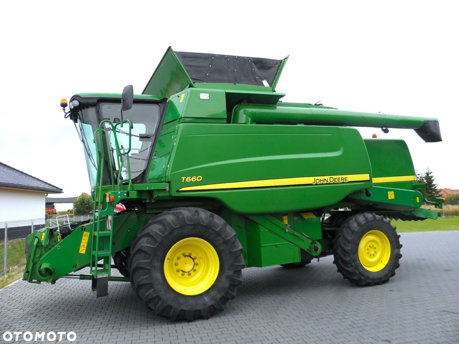 John Deere T660 2008 rok , Heder 6,7 m, Wilgotnosciomierz, Waga, Najbogatsza Wersja, Stan Idealny - 1
