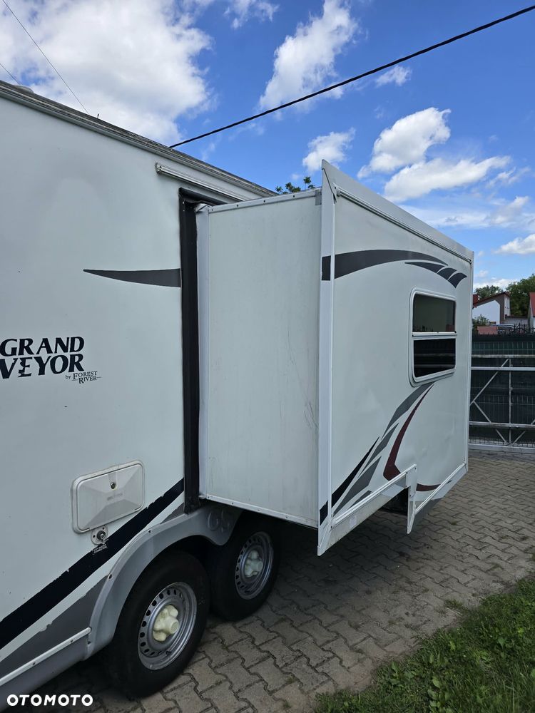 Airstream Forest river Grand Surveyor gs280 Slideout amerykańska przyczepa kempingowa XL mieszkalna dom holenderski całoroczna - 30