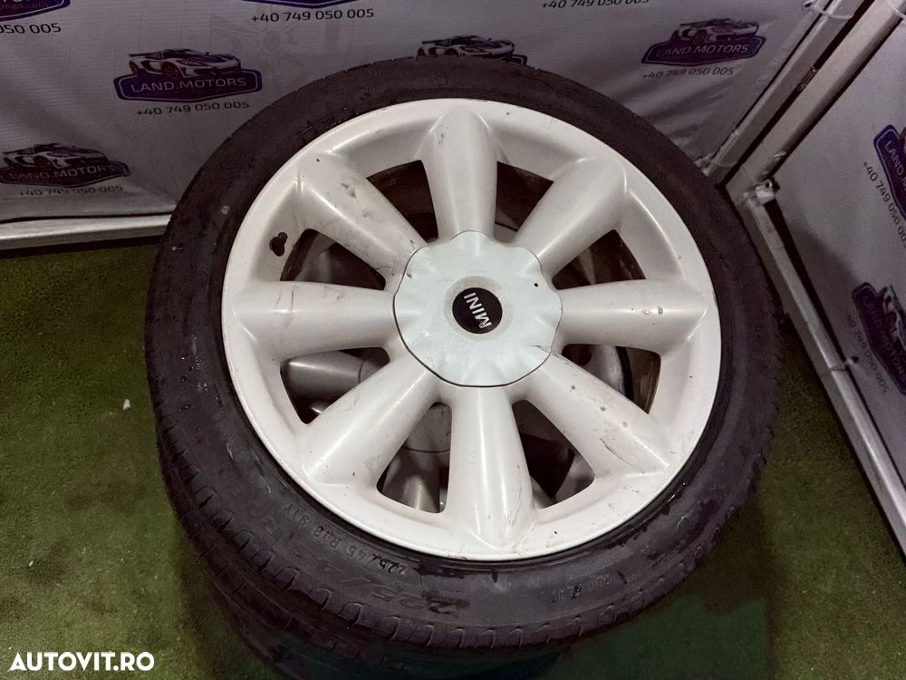 JANTE MINI COOPER R18 / 5x120 / F55 / 225/45 R18 91Y / 7JX18EH2+ IS52 / + CAUCIUCURI (X4) - 1