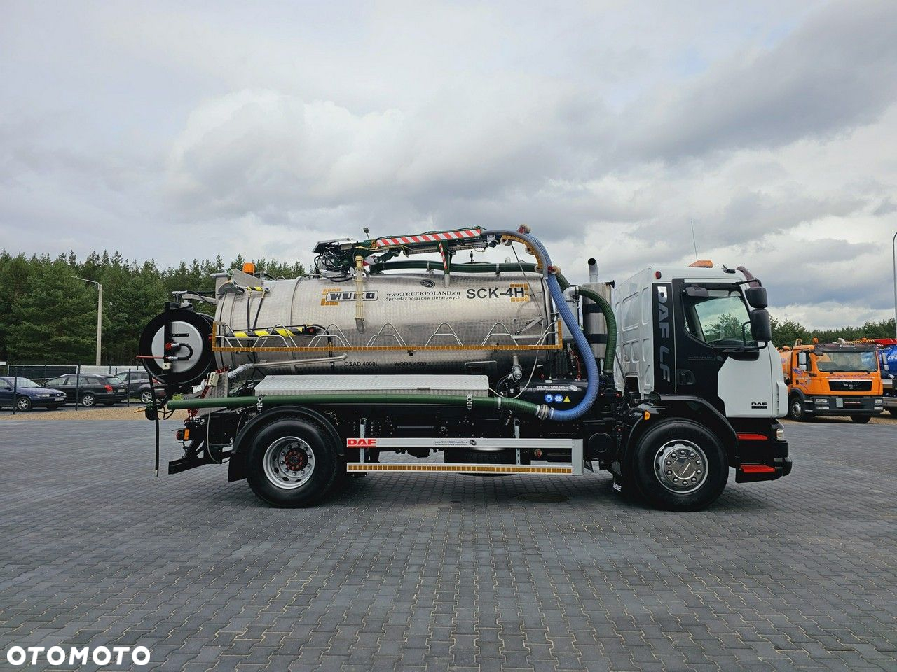 DAF WUKO SCK-4HW  do zbierania odpadów płynnych separatorów - 8