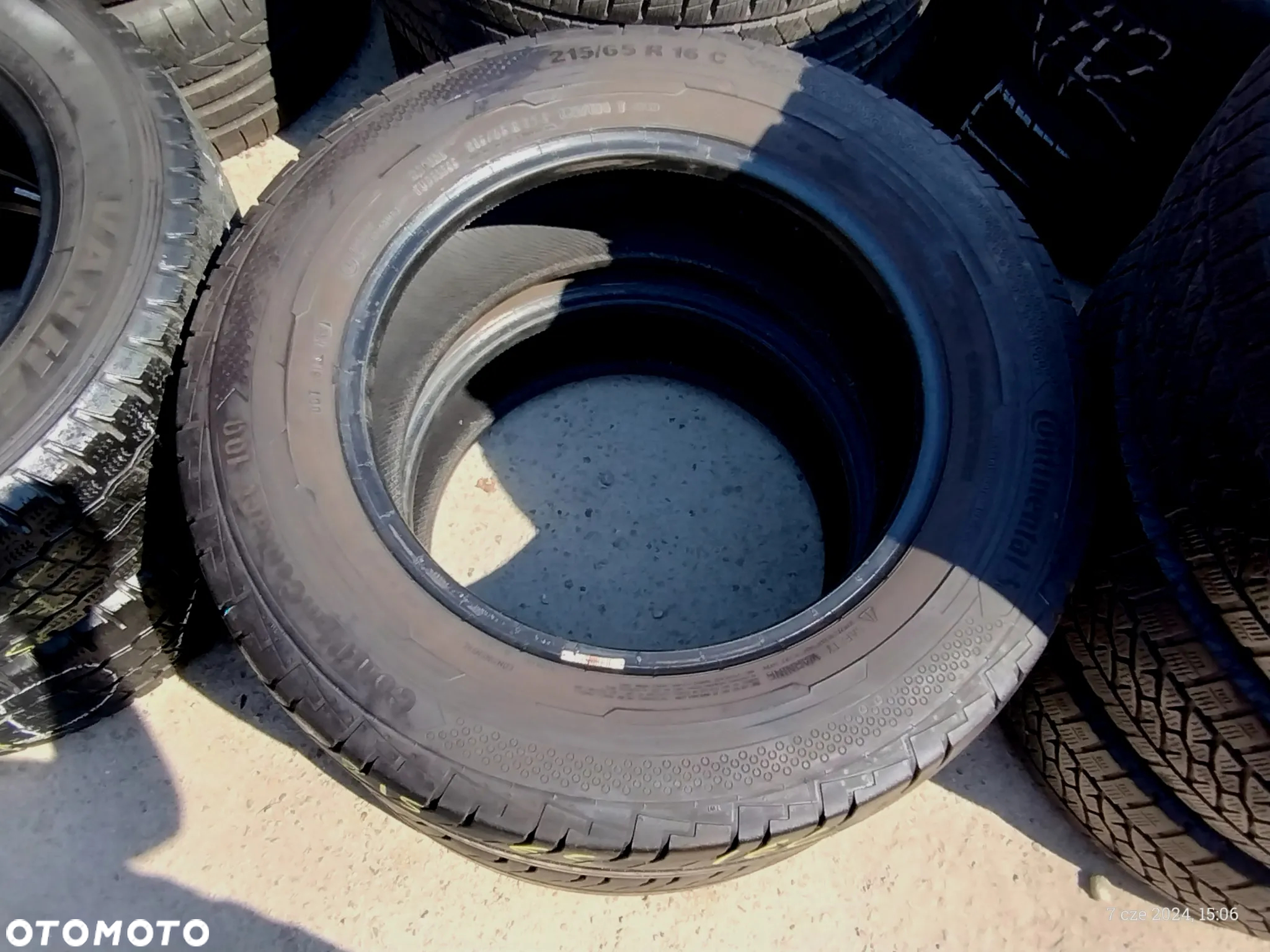 215/65R16C Opony Letnie Lato CONTINENTAL ContiVanContact 200 100 5,5mm Legnica ALU-RAD 215/65 - 13
