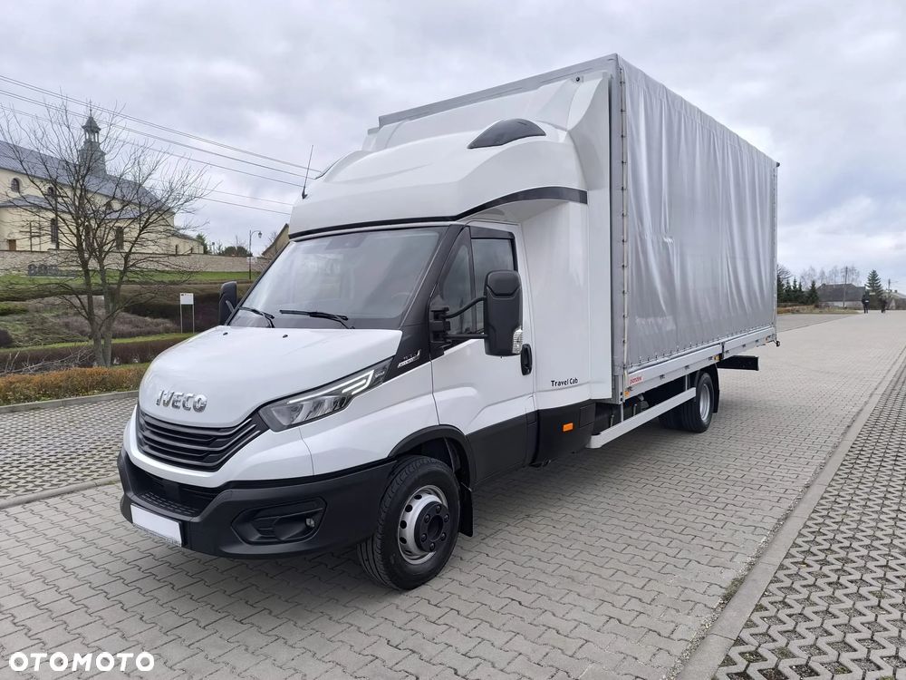 Iveco Daily 70C21, Automat, Sypialnia Tylna, 2 Łóżka, 15 Palet, Firana! - 2