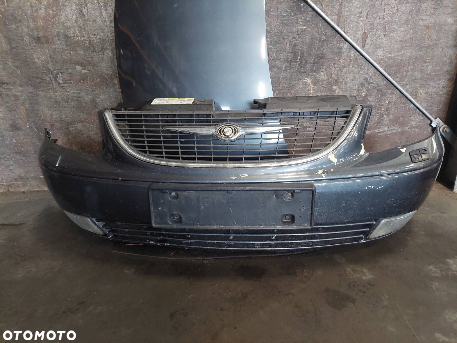 KOMPLETNY PRZÓD MASKA ZDERZAK LAMPY BŁOTNIKI CHRYSLER VOYAGER IV PBQ - 9