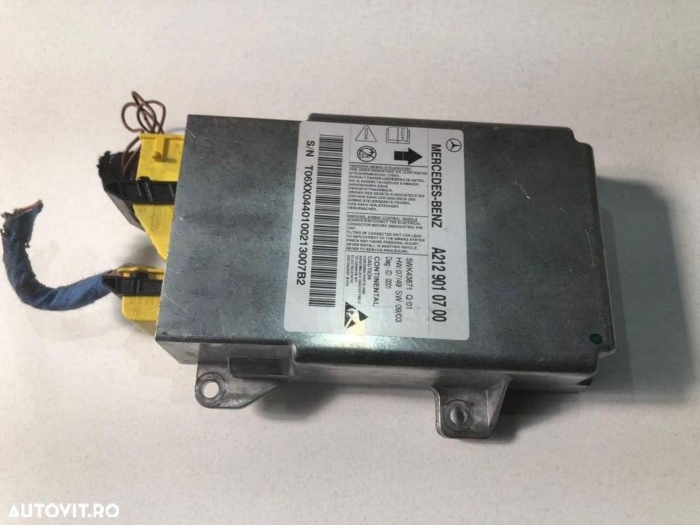 Calculator airbag Mercedes E-Class (2009->) [W212] a2129010700 - 1