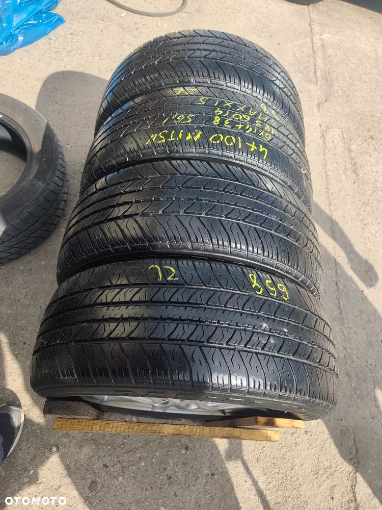 4x100 Felgi Aluminiowe Alufelgi 14 Koła letnie lato Mitsubishi Colt Carisma Lancer Mirage Rover 200 25 400 45 Subaru Justy Toyota Yaris Corolla Suzuki Swift Baleno Liana Ignis Kia Rio Picanto Daihatsu Sirion Charade Hyundai Accent i10 i20 Getz Honda Civic City Jazz Fit PRELUDE Mazda 121 323 Demio Legnica ALU-RAD 165/70 6,5-7mm - 15