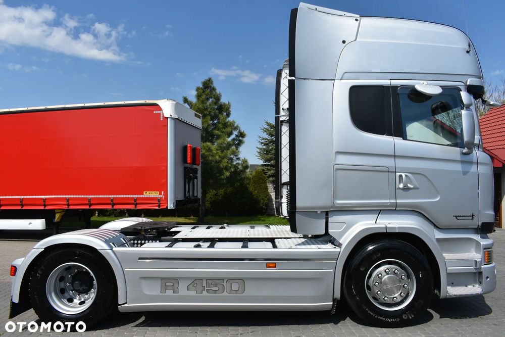 Scania R450 // CROWN EDITION // NAVI // FULL LED TYŁ I PRZÓD // SKÓRY // METALIK // DUŻA NAVI // KLIMA POSTOJOWA // - 10