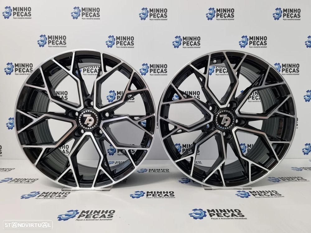Jantes Seventy9 (SCF-H) em 18 (5x120) Preto Polido - 1