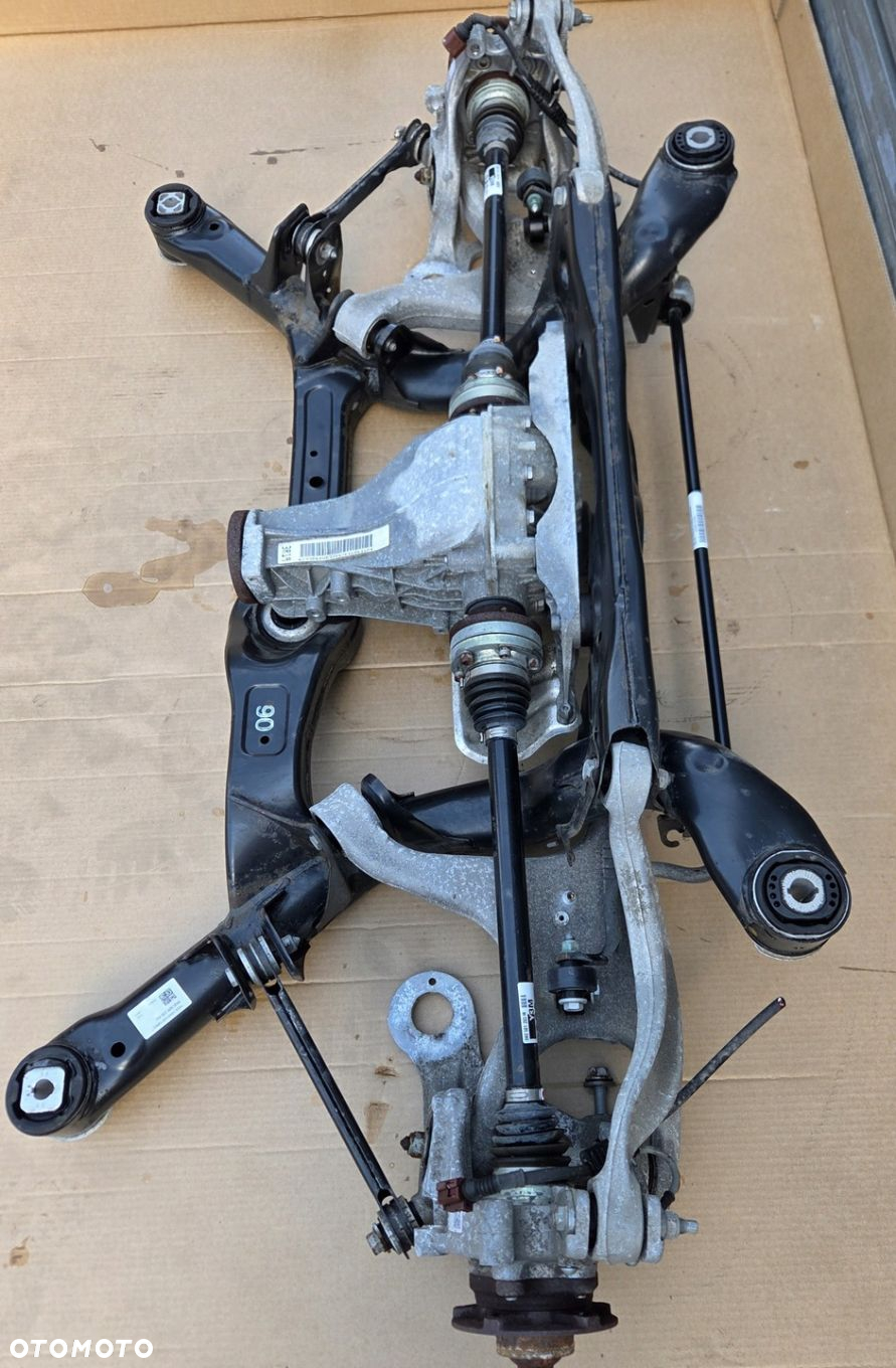 AUDI A5 8T A4 B8 LIFT SANKI WÓZEK WAHACZE ZWROTNICE ZAWIESZENIE TYŁ TYLNE - 3