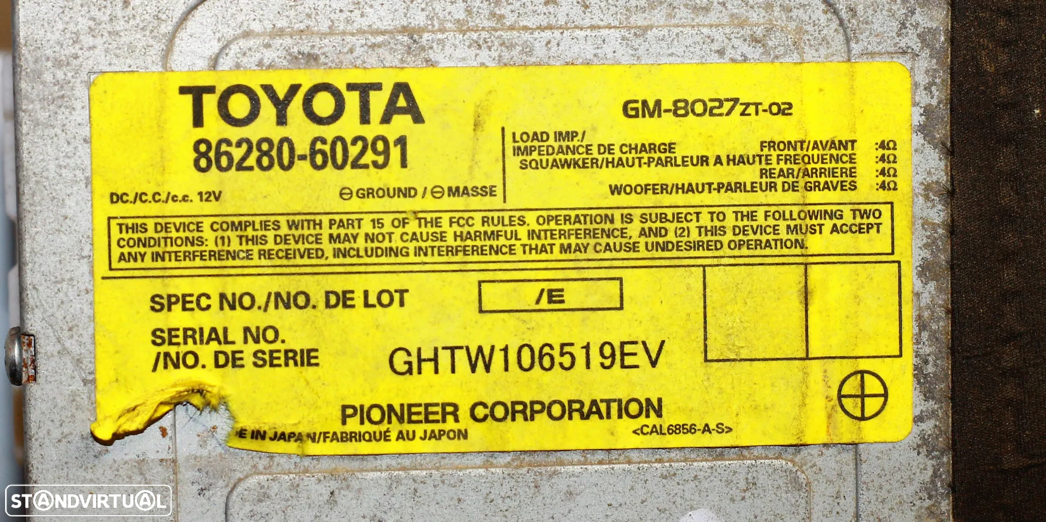 AMPLIFICADOR TOYOTA LAND CRUISER - 5