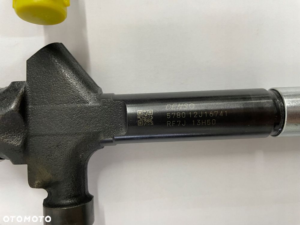 KOMPLET 4SZT WTRYSKIWACZY DENSO RF7J13H50 MAZDA NOWA KONCOWKA - 2