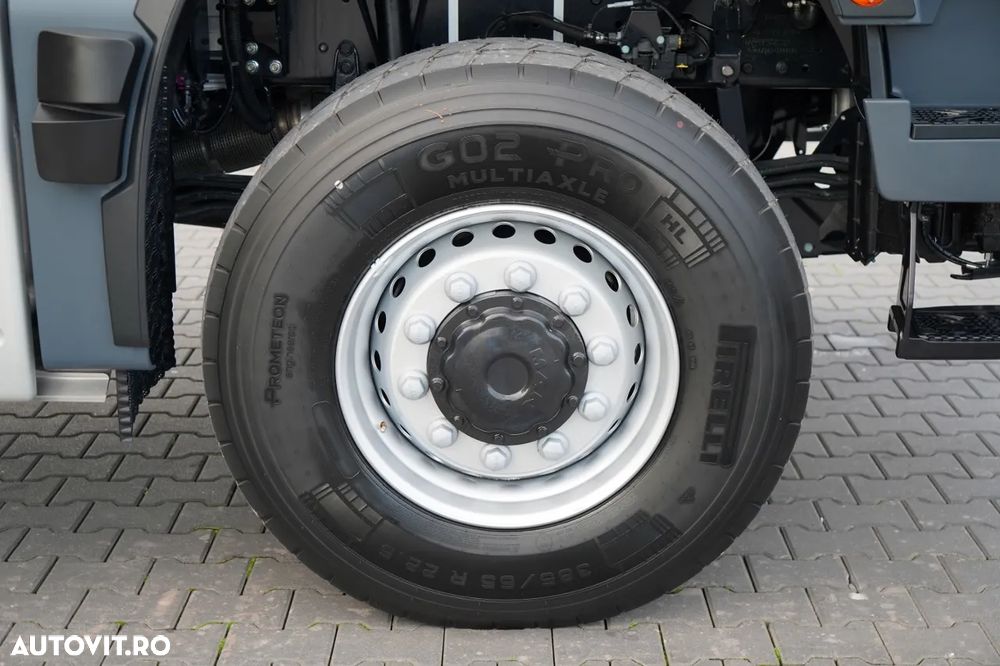MAN TGS 33.480 / 6X6 / BASCULATOR 3 LATE / BORDMATIC / HYDROBRA / KH KIPPER / AUTOMAT / NOU / DISPONIBIL IMEDIAT / - 23