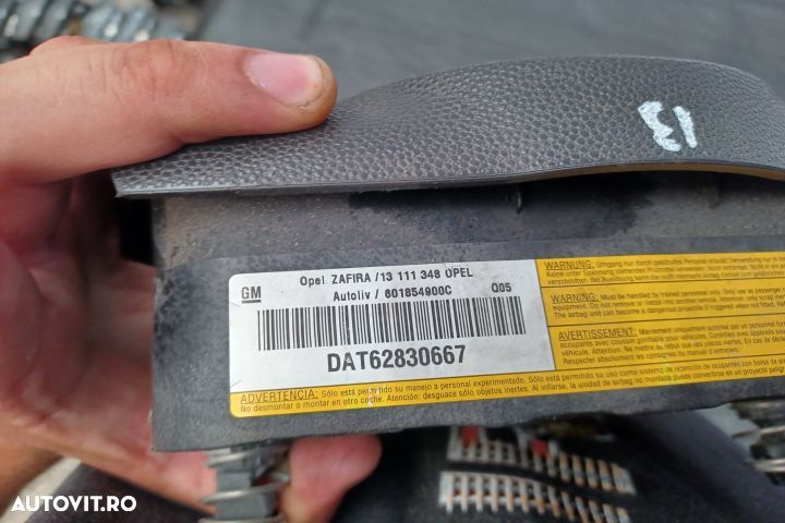 Airbag volan / sofer 13111348 13111348 Opel Zafira B [2005 - 2010] Mi - 5