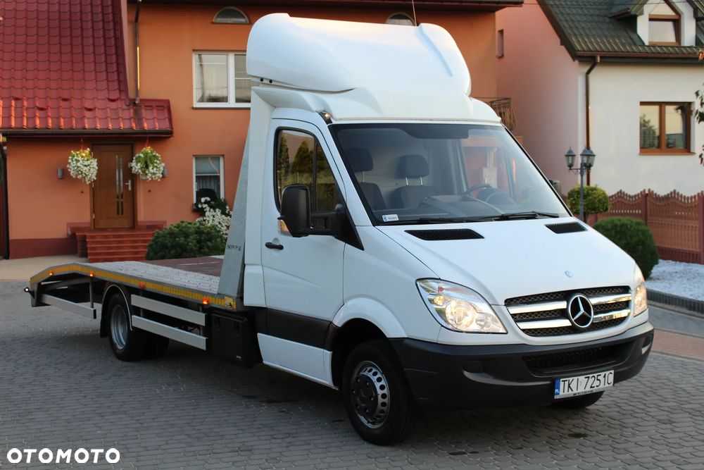 Mercedes-Benz SPRINTER 519 3.0 V6 NISKI PRZEBIEG / AUTOLAWETA / POMOC DROGOWA / POLSKI SALON / - 3
