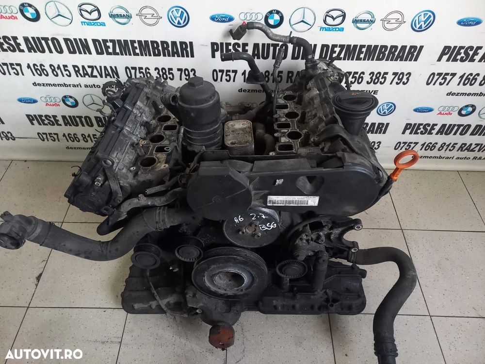 Motor Audi A6 4F C6 2.7 Tdi Cod Motor BSG Euro 4 An 2005-2006-2007-2008-2009 Testat Cu Garantie - D - 3