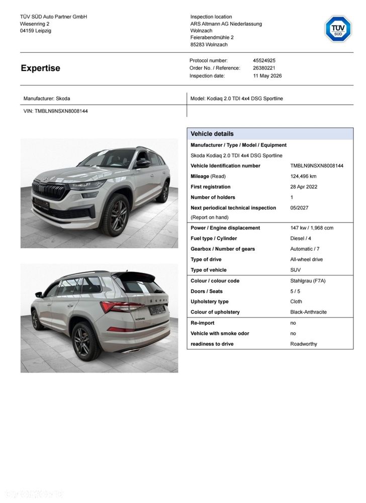 Skoda Kodiaq 2.0 TDI 4x4 Sportline DSG - 11