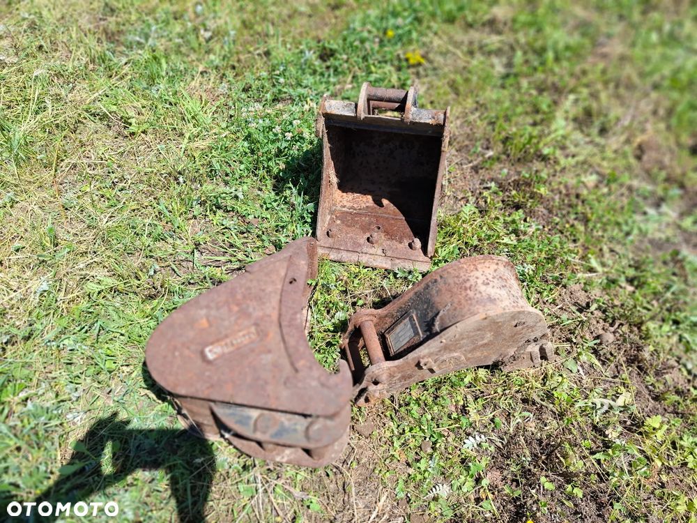 Komplet łyżek do minikoparki Kubota JCB CAT - 2