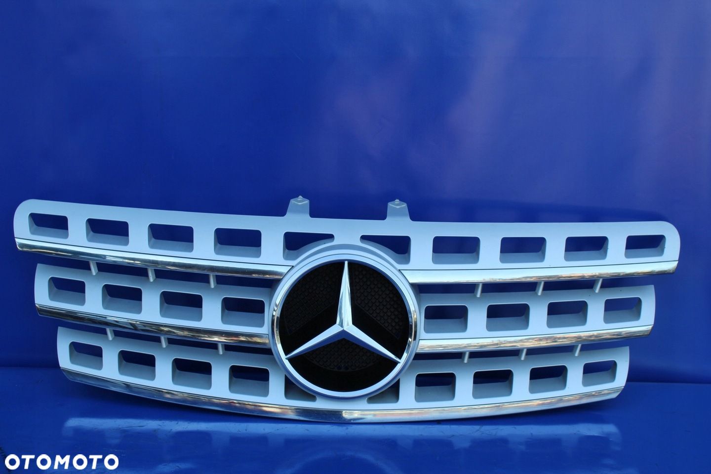 Grill atrapa chłodnicy Oryginał stan BDB Mercedes ML W164 Lift A1648802085 - 1